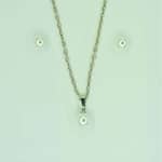 Gold Vermeil Crescent Moon & Star Necklace