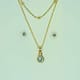 Gold Necklace & Earrings Set - Timeless Elegance