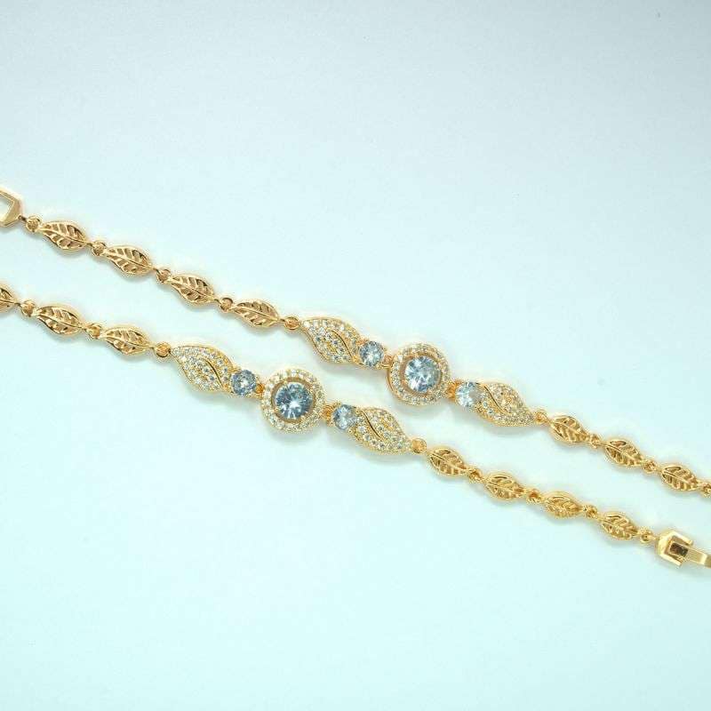 Golden Chain Bracelet for Women & Girls 1 1 1