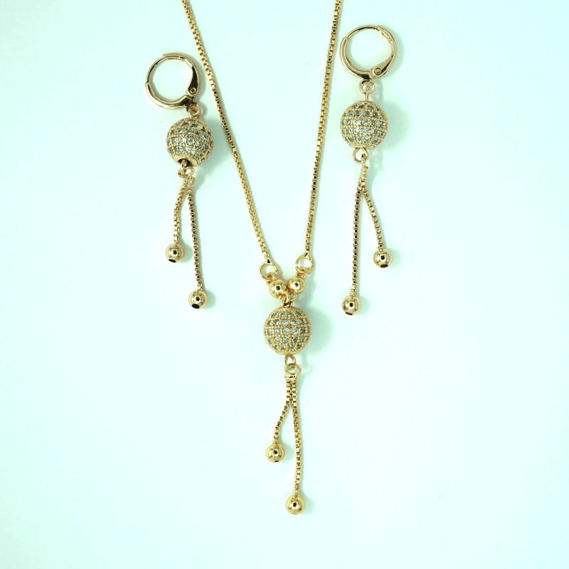 Gold-Toned Elegance Jewelry Set 1 gold toned elegance 1